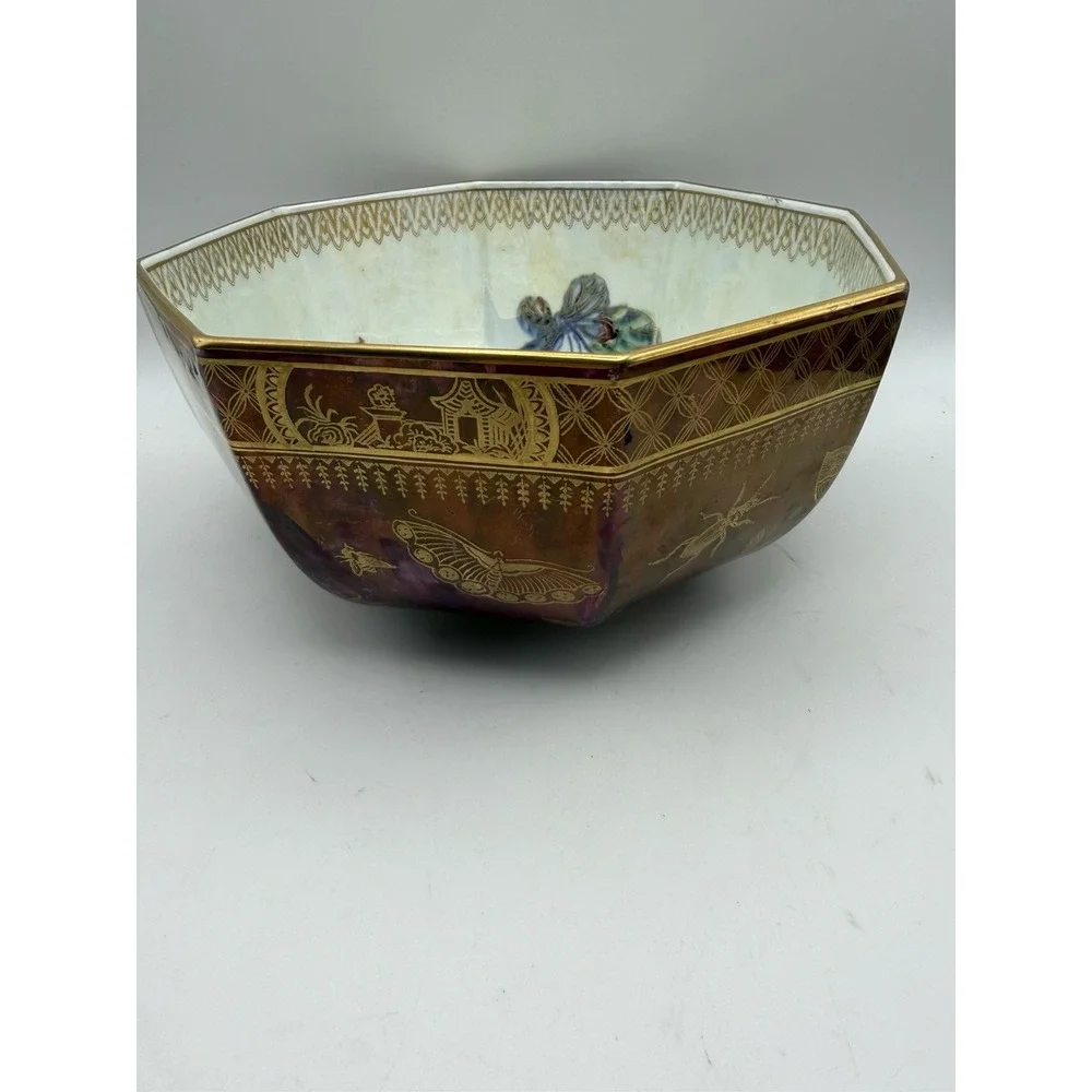 Wedgwood Fairyland Lustre Octagonal Butterfly Bowl – Daisy Makeig-Jones  Z4827